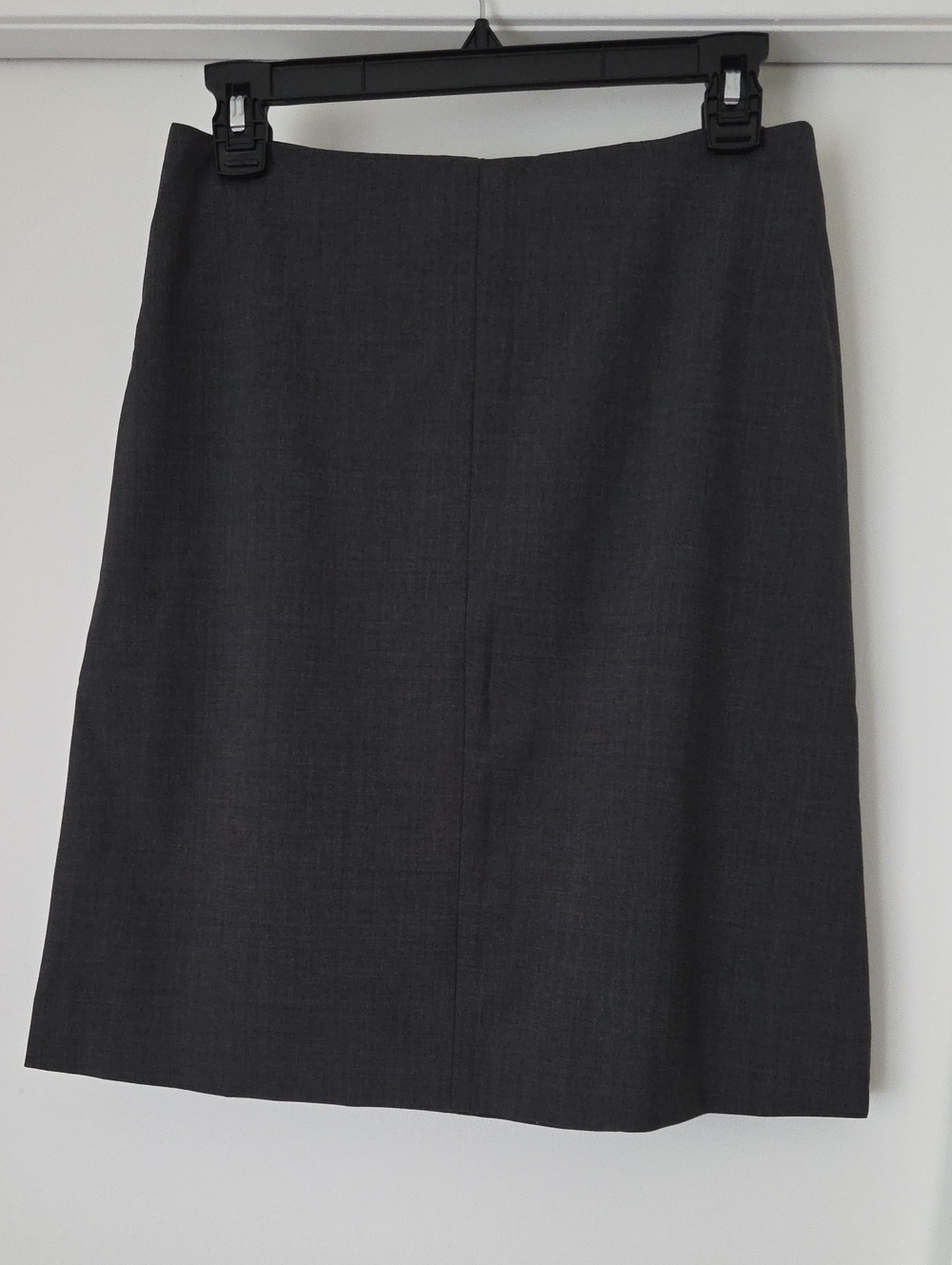 Theory Wool A-Line Skirt Classic Gray Skirt